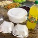 Combo - 2 Marmitas de Bife Acebolado + 1 Laranjinha de 1 litro